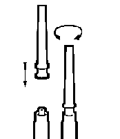Figure 12 shows how to attach the sterile needle to the syringe