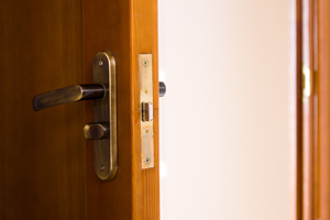 Unlocked open door