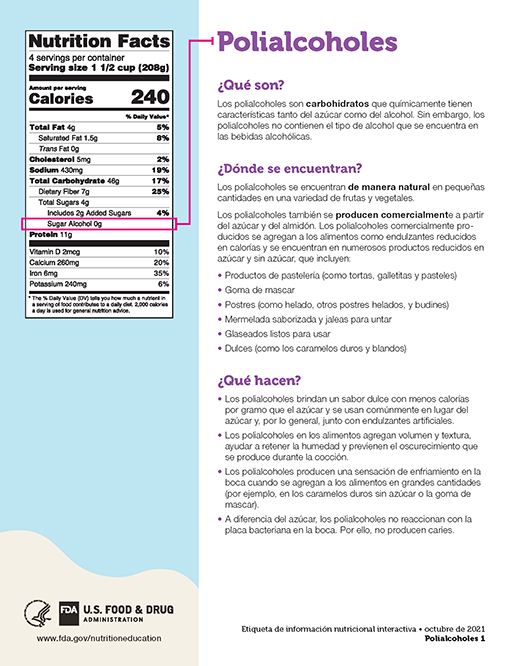 Polialcoholes Fact Sheet thumbnail