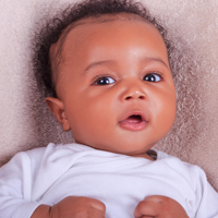 African American infant