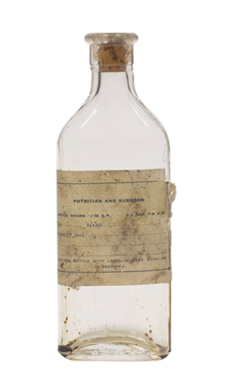 Old medicine bottle